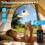 Portable Camping Fan with Lights, LED Hanging Ceiling Fan with Remote Control and Timer, White 3