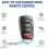 Universal 433 MHz Remote Control, 4-Button Wireless Cloning Duplicator, 10 m Range, Pack of 4, Black 5
