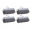 2 Pair Bicycles Brake Pad for Front Back Wheel Mountain Bicycles 1