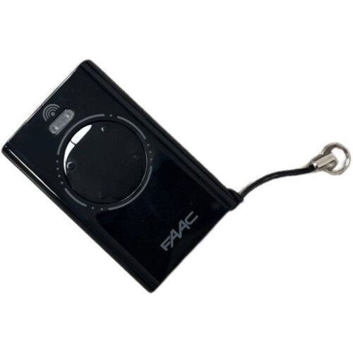 Gate Remote Control, 4-Channel, 868 MHz Rolling Code, Pack of 2, Durable Black Plastic Housings 2