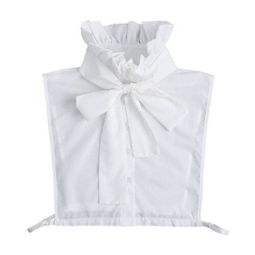 Faux col à volants, nœud papillon, accessoire de vêtements pour