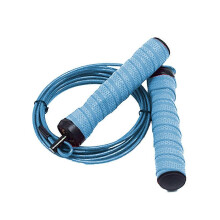 Corde à sauter à longueur ajustable, outil d'entraînement de vitesse pour MMA WOD HIIT, câble de rechange en acier et PVC durable pour