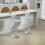Ensemble de 2 tabourets de bar pivotants avec dossier réglable, gris 3