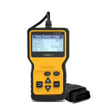 OBD2-scanner, universele uitlezer voor motorstoringscodes, CAN-diagnosetool voor alle auto's met OBD II-protocol.