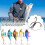 Realistic Fish-Shaped Lure with 3 Black Hooks 7