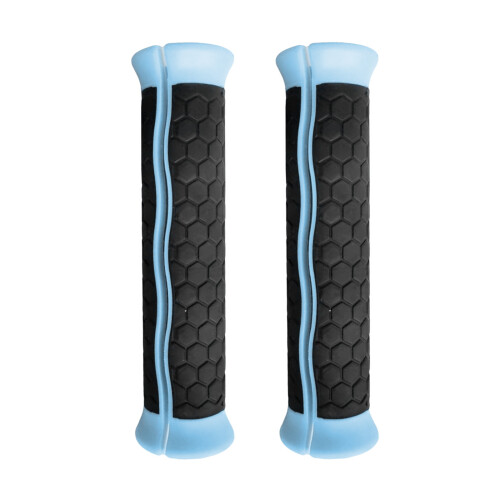 2pcs Brightly Colored Handle Deadlift Rowing Cable Machine-Blue
