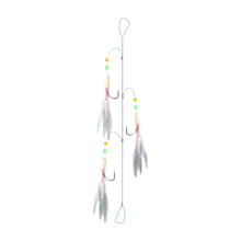 Fishing Baits Hook Sabiki Rig Fishing Baits Lures Rig-White