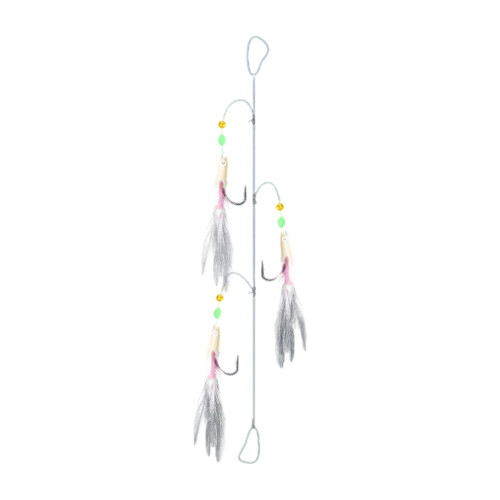Fishing Baits Hook Sabiki Rig Fishing Baits Lures Rig-White