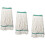 3PCS Loop-End Cotton String Mop ,String Mop Refills, Mop  Replacement for Home/Industrial/Commercial Cleaning 1