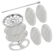 Stainless Steel Coffee Filter Screens Filters Spirals Plate