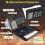 A4 Fireproof Waterproof Expanding File Folder with 26 6