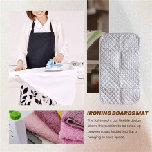 Thickened High Temperature Resistant Non-Slip Ironing Iron Pad Laundry Mat Ironing Boards Mat-48X85cm