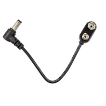 Power Adapter 9V Battery Clip Converter Power Cable for Guitar