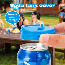 3pcs Can Covers for Soda Can Lid Covers Protector, Reusable Can Spill Protector for Standard Size Cans