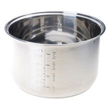 Innentopf aus lebensmittelechtem 304-Edelstahl, Ersatzpfanne-5L