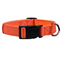 Adjustable Dog Collar, Classic Stylish Design with Neoprene Padded Breathable Nylon, Quick Release Buckle for Easy On and Off, Waterpro