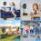 Portable Oscillating Fan, 9 Inch, Quiet, 4 Speeds, Remote Control 5