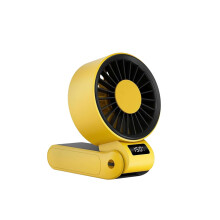 Bærbar ventilator, 150 hastighedsniveauer, mekanisk ventilator i lommestørrelse med LED digitalt display, aerodynamiske blade, kompakt H