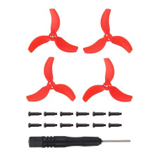 Propellers voor Avata 2 drones Access voor Avata 2 drones Bladee reserveonderdeel vervangende propellers 4 stuks rood