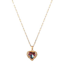 Stijlvolle handgemaakte ketting met hartje in de vorm van een oceaan, knutselbenodigdheden, sieradenaccessoire met elegante ontwerpen v