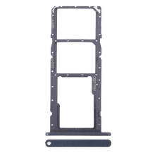 Bandeja para tarjeta SIM compatible con Samsung Galaxy A06 SM-A065F, reemplazo de ranura para tarjeta Micro SD, color negro.