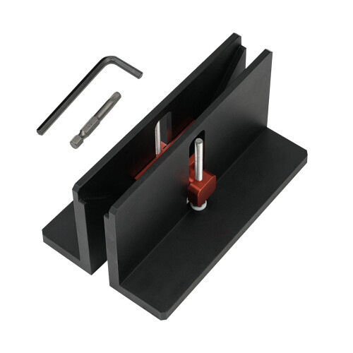 Table Saw Right Angle Spline Jig Aluminum 1pc 2
