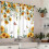 Yellow Sunflower Country Kitchen Curtains 2-Panel Rod Pocket 2