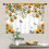 Yellow Sunflower Country Kitchen Curtains 2-Panel Rod Pocket 3