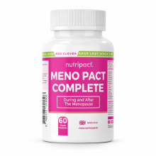 Menopause & Perimenopause Support Supplement 17-in-1 Complex with Red Clover, Magnesium, Ashwagandha, Sage, Maca, Vitamins, Minerals - 60 Capsules