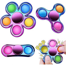 3er-Pack Fidget Spinner für Erwachsene und Kinder von 4-8-12 Jahren mit Autismus, ADHS, Valentinstagsgeschenk, Spielzeug gegen Ang
