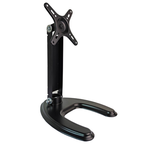 Monitor Stand Bracket Desktop Foldable Shelf PC Flat-Metal