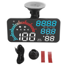 GPS-Tachometer, Geschwindigkeitsalarm, Müdigkeitserkennung, robustes HD-Display, HUD-Display, universell für Autos