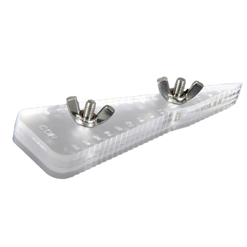 Handheld Bender Sieraden Craft Tool 0,1 4cm Meetschaal voor