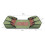 Bicycle Panniers Waterproof Saddle Bag 2-Pack Army Green 2