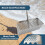 Sand Flea Raking Tool Stainless Steel Detachable Handle 5
