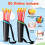Kids Bow And Arrow Set 2-Pack, LED, 20 Suction Arrows 6
