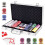 Poker Chip Set, 300 Chips, Aluminum Case - Texas Hold'em 4