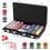 Poker Chip Set, 300 Chips, Texas Hold'em, Aluminum Case 7