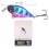 Realistic Fish-Shaped Lure with 3 Black Hooks 8