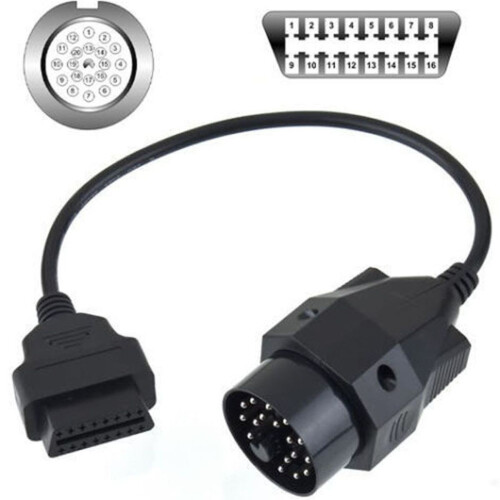 BMW 20 Pin σε OBD2 16 Pin Adapter Γυναικείος Σύνδεσμος για E36 E39 X5 Z3 Καλώδιο Διαγνωστικού