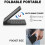 Foldable Bluetooth Keyboard Ultra Slim Full Size 2