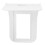 Wall Outlet Shelf ABS Bathroom Shelf 1 Pack 4