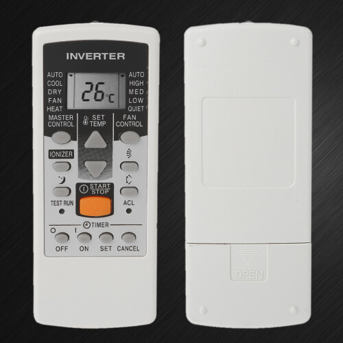 Air Conditioner Remote Control for Fujitsu AR-JE5 AR-JE4-Black 1