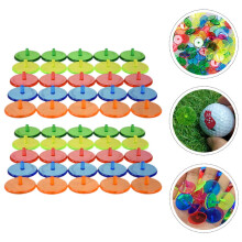 Golf Ball Markers Round Assorted Colors 100 Pcs