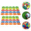 Golf Ball Markers Round Assorted Colors 100 Pcs 1