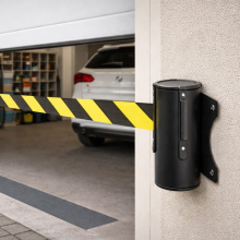 Retractable Barrier 2.8m Tape Cordon Crowd Control Safety Barrier Cordon Barrier