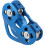 Τροχός τρόλεϊ Zipline με ρουλεμάν, αναρρίχηση, σπηλαιολογία, εργασία σε ύψος, δ 4
