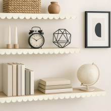 Wood Scalloped Trim â“ Decorative Unfinished Moulding for Custom Furniture