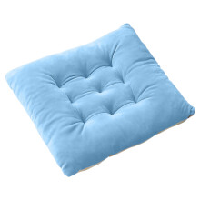 Cotton Brushed Seat Cushion 15.75x15.75 Inch Washable