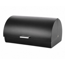 Bread Bin with Roll Top Lid, 14 Litre Bread Bin with Ventilation Large